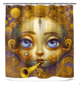 Sunset Serenade Shower Curtain - Beyond T-shirts